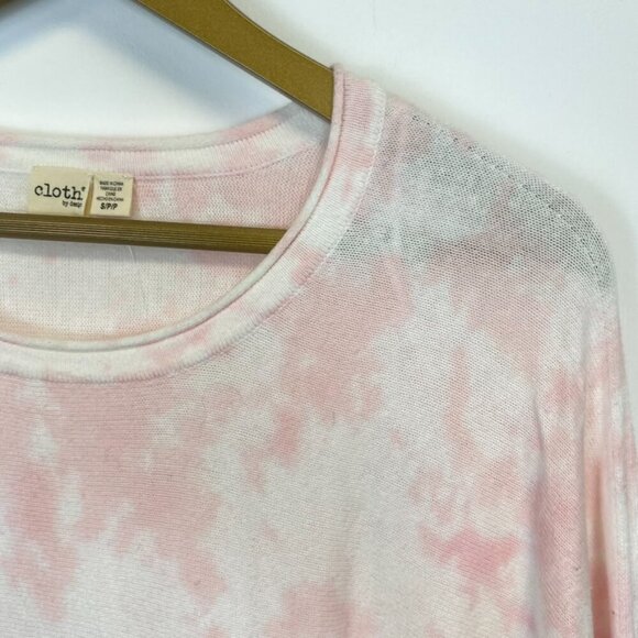 NWT Cloth by Design Pink Tie Dye Knot Tunic Top - Picture 7 of 10